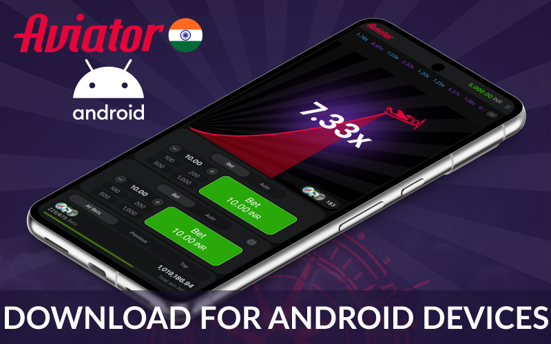 Installation guide for the Aviator IN application on Android