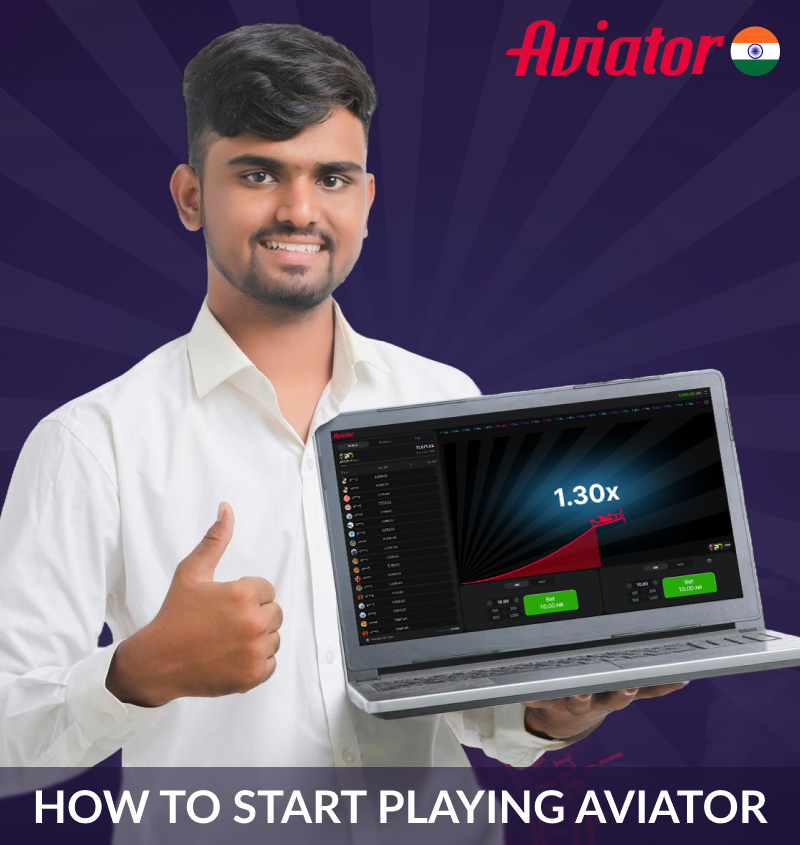 How to place a bet in the game Aviator India