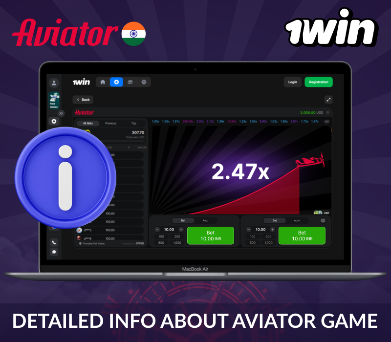 Information about the 1Win IN Aviator Game